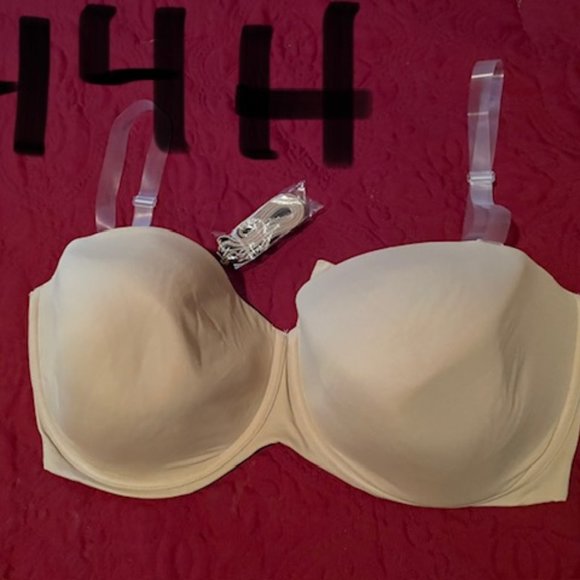Cacique Multi-Way Strapless Bra 44H - Picture 1 of 1